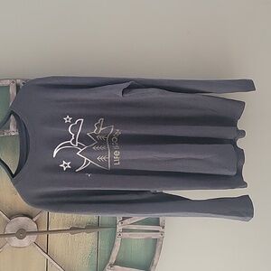 Life is Good Cool Long Sleeve Moon Scenic Tee